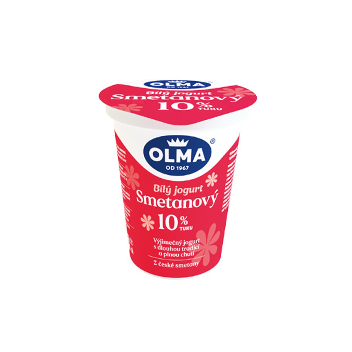 Smetanový jogurt bílý 10% 330 g